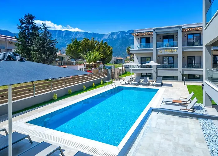 Hotel de apartamente Perla Chrysi Ammoudia