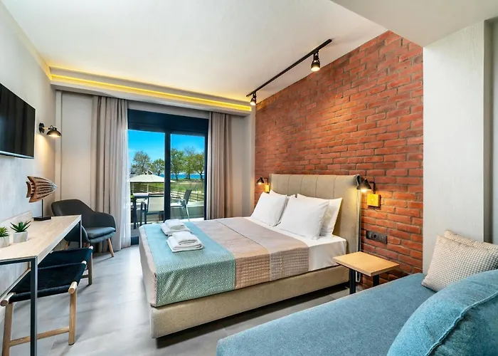 Perla Hotel apartamentowy Chrysi Ammoudia